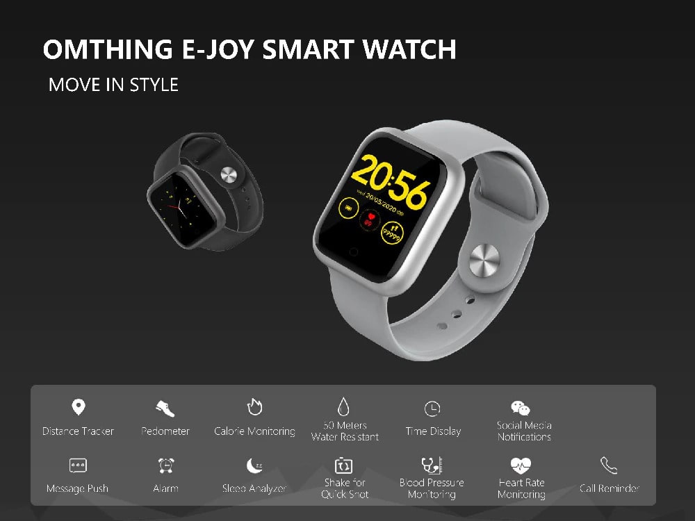 ساعت هوشمند 1More اومتینگ E-Joy مدل WOD001